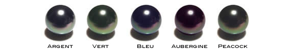 Reflet des perles de culture