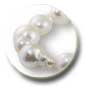 Collier de perles baroques australiennes