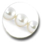 Collier de perles d'australie Blanches