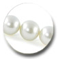 collier de perles d'australie blanches