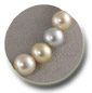 Collier de perles d'Australie multicolores