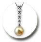 Pendentif perle de culture