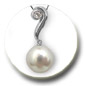 Pendentif perle de culture
