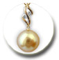 Pendentif perle de culture