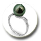 bague perle de tahiti