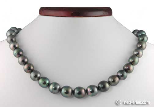 Collier de perles baroques de tahiti