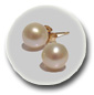 Boucles d'oreilles perles d'Akoya