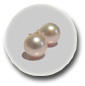 Boucles d'oreilles perles d'Akoya