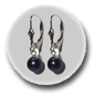 Boucles d'oreilles perles d'Akoya dormeuses