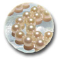 Collier de perles d'eau sal&eacute;