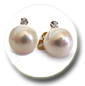 Boucles d'oreilles perles d'Akoya et diamants