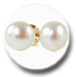 Boucles d'oreilles de perles de culture d'eau douce