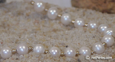 Perles de culture d'eau douce