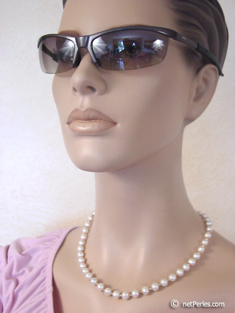 Collier de perles d'eau douce