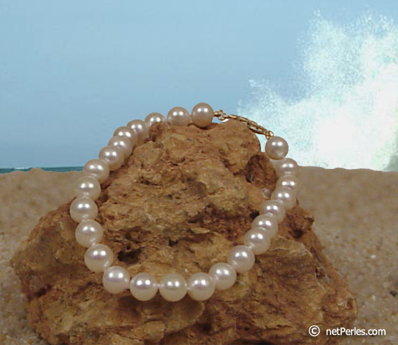 Bracelet de perles d'eau douce