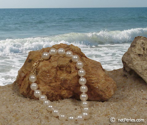bracelet de perles d'eau douce