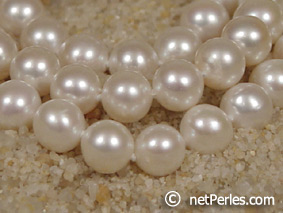 Collier de perles d'eau douce triple rang