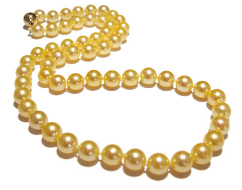 Perles dorées