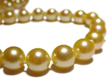 Perles dorées