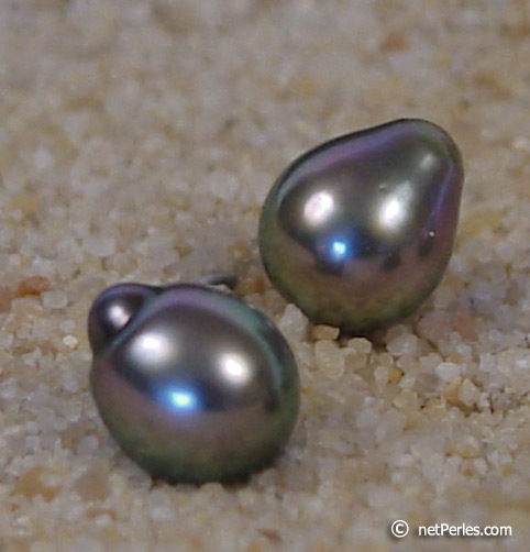 perle de tahiti baroque forme poire