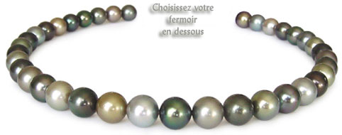 Collier de perles de Tahiti