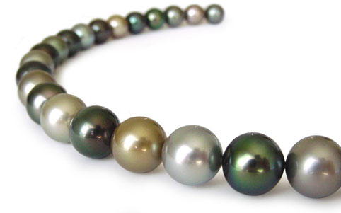 Collier de perles de Tahiti