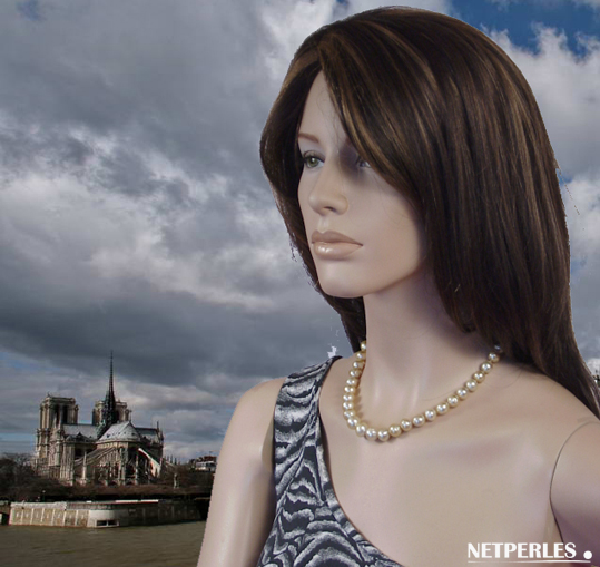 Portez un collier de perles baroques c'est se sentir libre et lègère