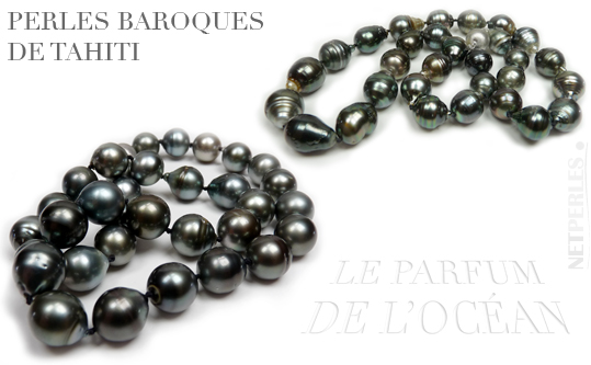 collier perle baroque