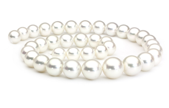 Perles de culture blanches