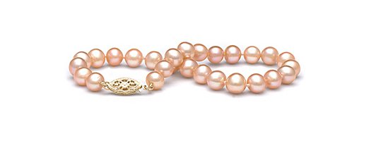 Bracelet de perles de culture d'eau douce peche