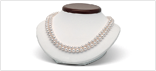 Collier de perles de culture 2 rangs