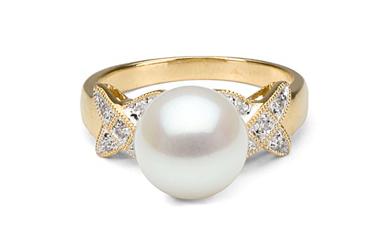 Bague Bisour avec perle de culture doucehadama