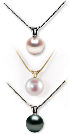 perle eau douce et beliere or pour un pendentif tr&egrave;s fashion
