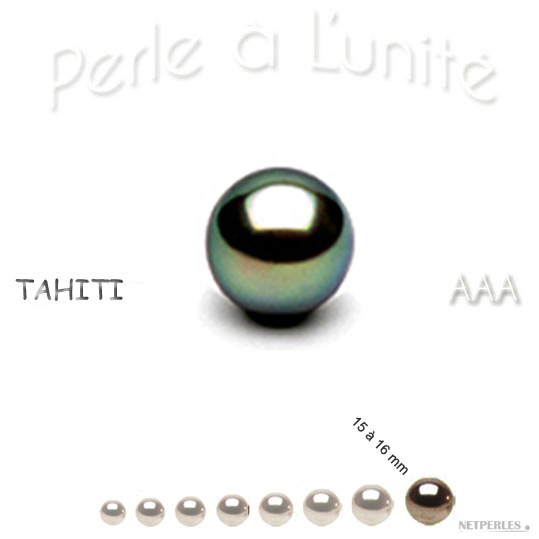 Perle de culture de Tahiti qualit&eacute; AAA