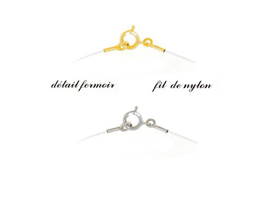 Fermoir en or du pendentif Cirrus pour perle de culture