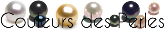 Les differentes couleurs de perles de culture existantes