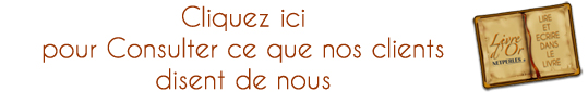 Cliquez et d&eacute;couvrez ce que nos clients &eacute;crivent sur nous, ou &agrave; votre tour donnez vos impressions en &eacute;crivant dans le livre d'or de NETPERLES
