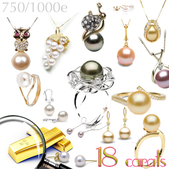 7-8 mm AAA blanc akoya collier de perles 17/" Or 14K Fermoir
