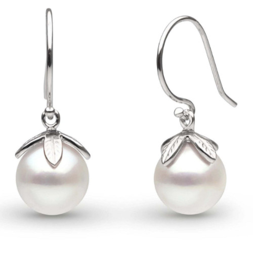 Orecchini Pendenti In Argento 925 Con Perle D'Acqua Dolce - JFUME - Regalo In Scatola