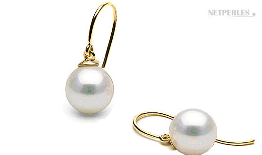 Boucles d'oreilles de perles d'eau douce qualité DOUCEHADAMA