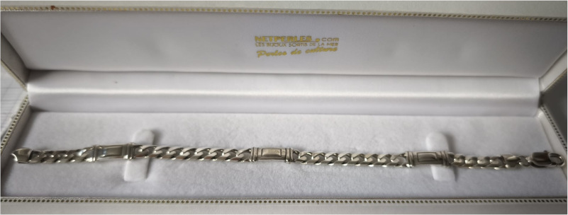 Bracelet gourmette en argent 925 Bracelet gourmette en argent 925