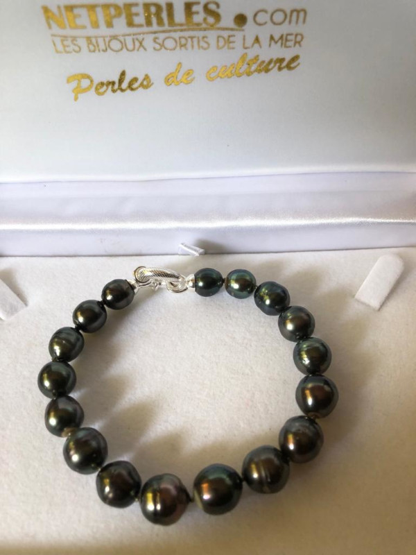 Bracelet de perles baroques de Tahiti