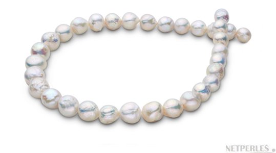 Collier de perles Ripple d'eau douce, cultivées en Chine