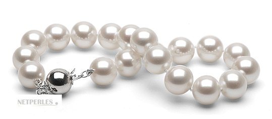 Braccialetto di perle bianche DOLCEHADAMA
