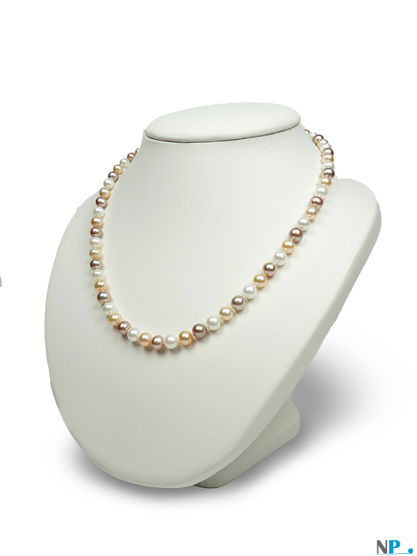 Collier de perles de culture eau douce qualite haut de gamme Doucehadama AAA