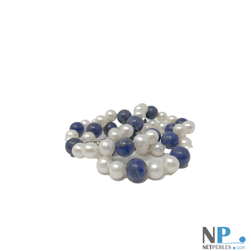 Soucoupe Ronde 6mm Perles de pierres précieuses Lapis Poli à - France