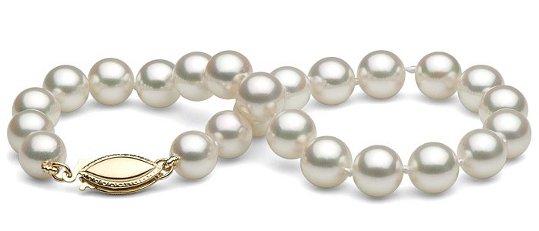 Bracelet de perles d'Akoya - Netperles