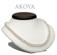 COLLIER DE PERLES DE CULTURE D'AKOYA - QUALITE HAUT DE GAMME - BIJOUX DE PERLES