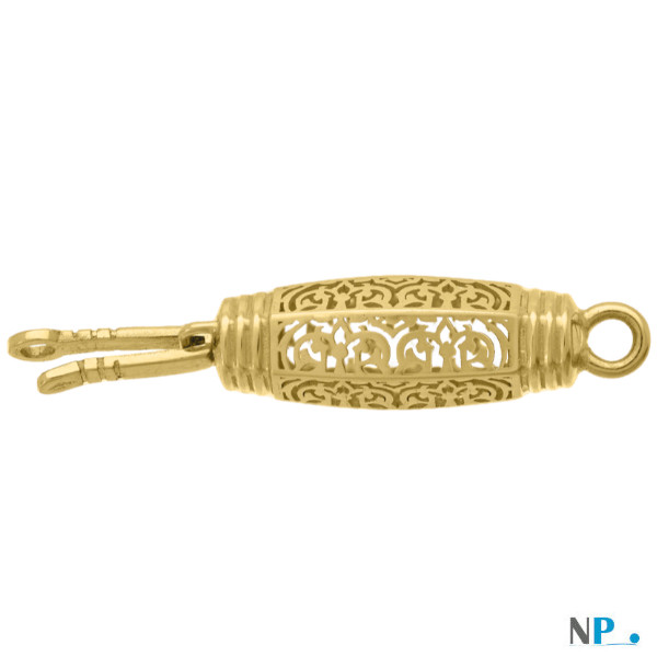 Fermoir en Or 18 carats pour collier de perles