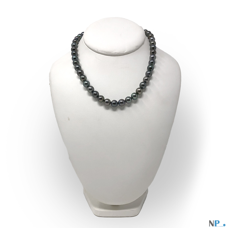 Bracciale semirigido con perle Tahiti, manufattura CHANTECLER CAPRI